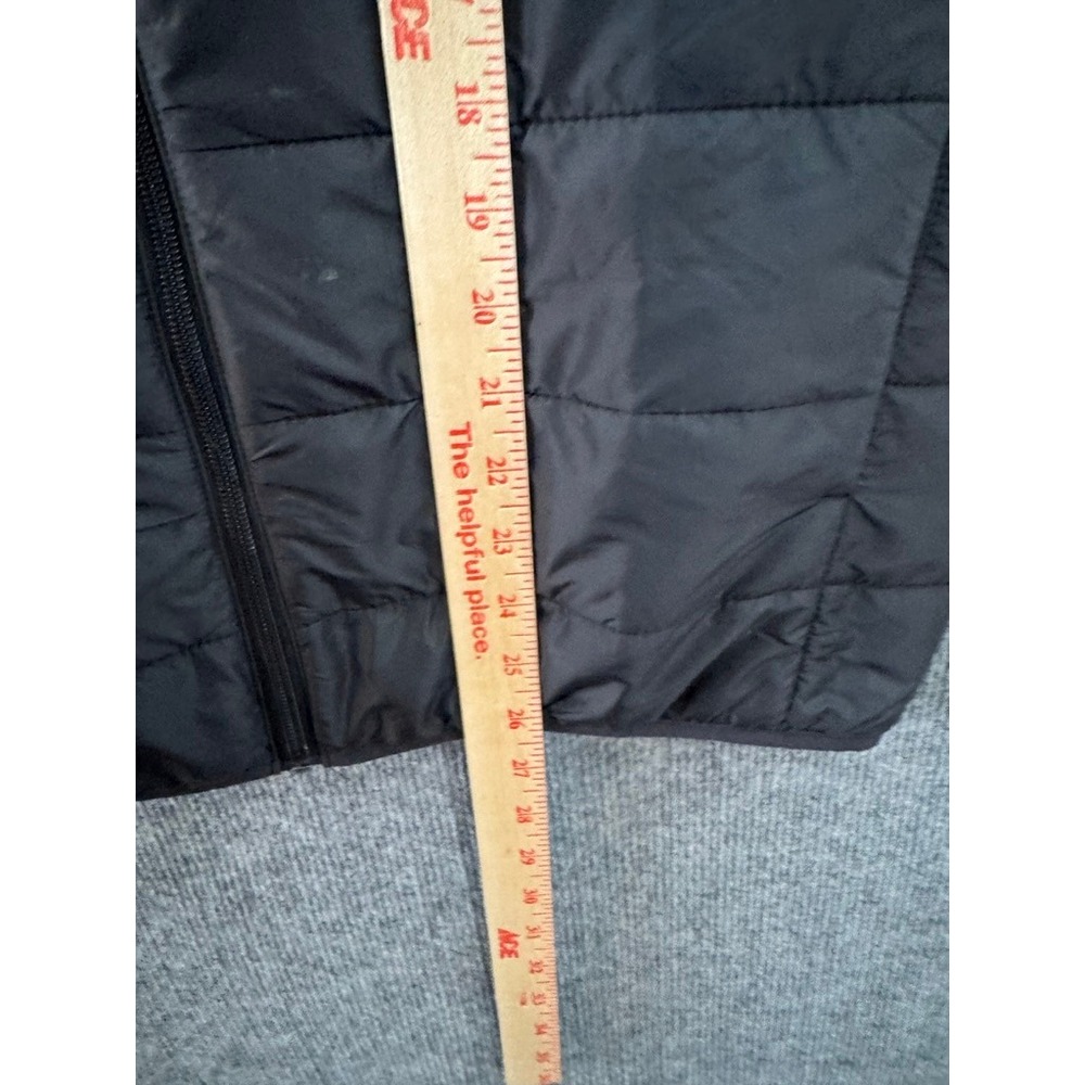 IronWood Mens Black Quilted Puffer Vest Lightweight Full Zip Size Medium - Picture 6 of 7